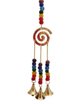 7 Chakra Spiral wind chime