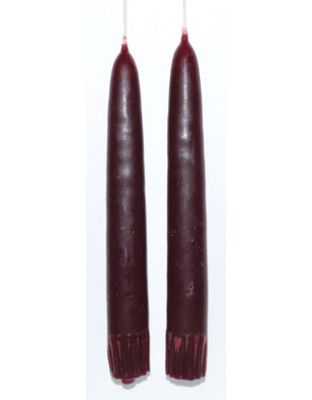 7" Dark Red taper pair