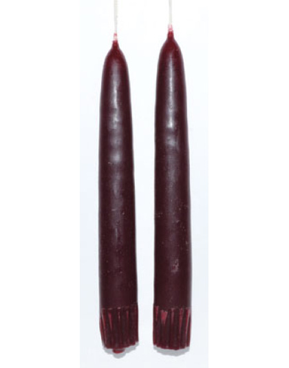 7" Dark Red taper pair