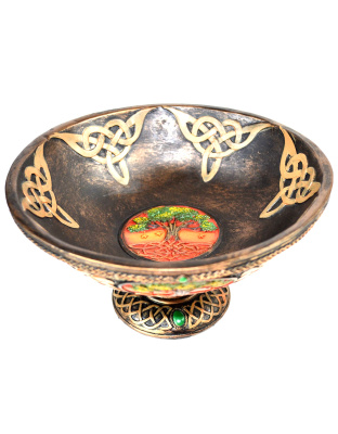 8 1/2" Tree of Life offering bowl