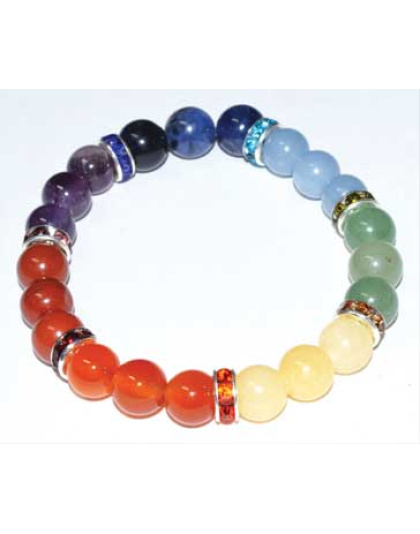 8mm 7 Chakra / Spacer