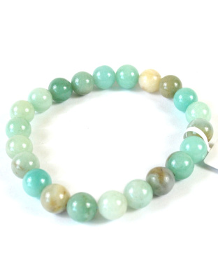 8mm Amazonite, Mixed bracelet