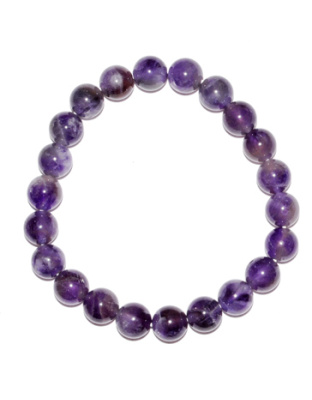 8mm Amethyst bracelet