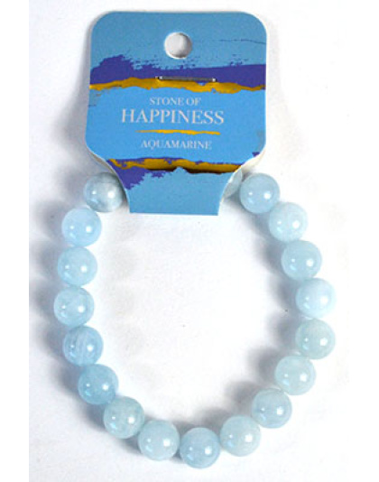 8mm Aquamarine bracelet