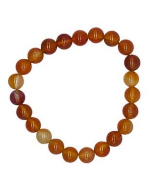 8mm Carnelian bracelet