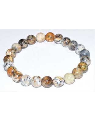 8mm Dendritic Opal bracelet