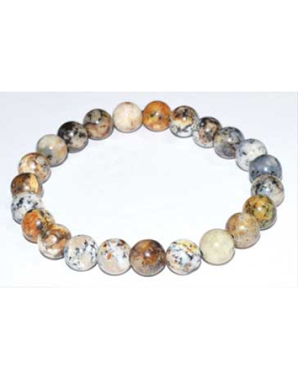 8mm Dendritic Opal bracelet