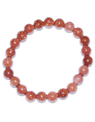 8mm Goldstone bracelet