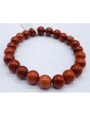 8mm Jasper, Red bracelet