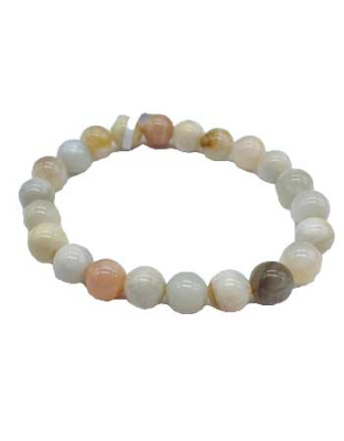 8mm Moonstone, Multi bracelet