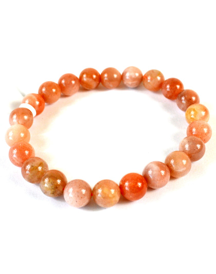 8mm Peach Moonstone bracelet
