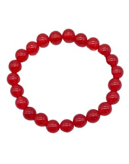 8mm Red Jade bracelet