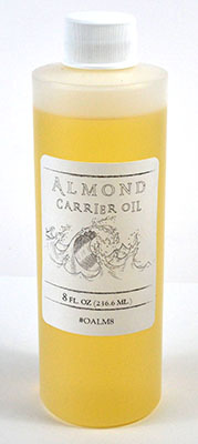 8oz Almond, Sweet carrier oil