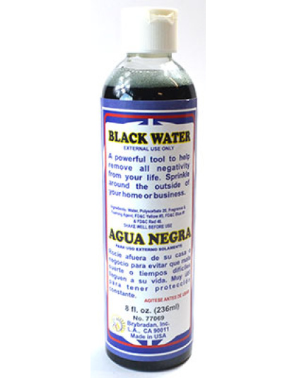 8oz Black Water (Aqua Negra)