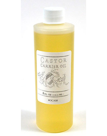 8oz Castor carrier oil