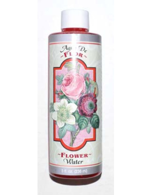 8oz Flower Water (Aqua de Flores) wash