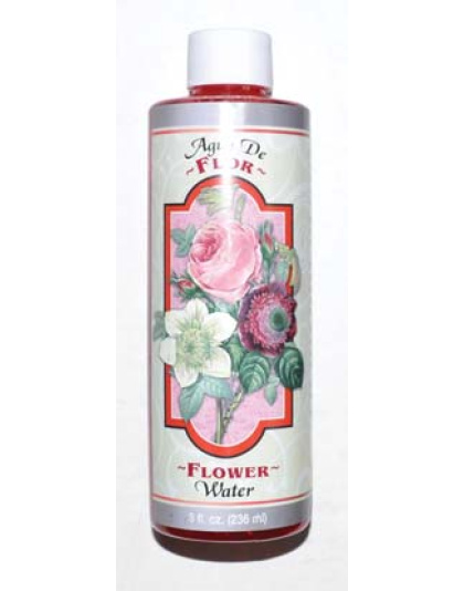 8oz Flower Water (Aqua de Flores) wash