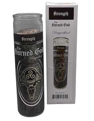 90 hr Horned God (Dragonblood) jar candle