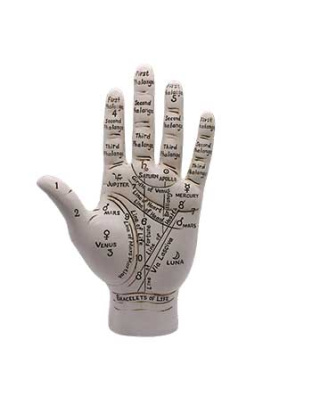 9 1/2" Palmistry Hand