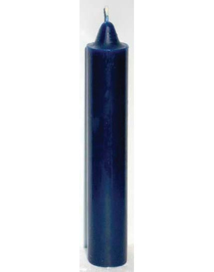9" Blue pillar candles