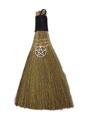 9" Broom Pentagram