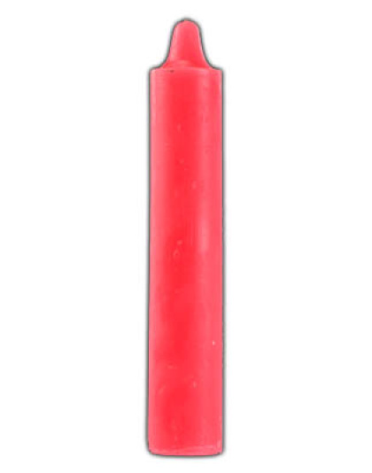 9" Pink pillar candle