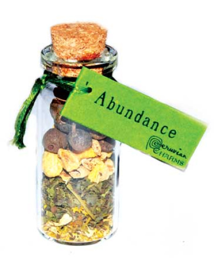 Abundance pocket spellbottle