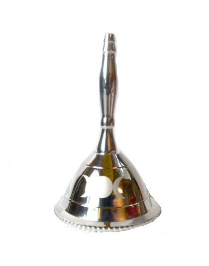 Altar Bell with Triple Moon Design 2 1/2"