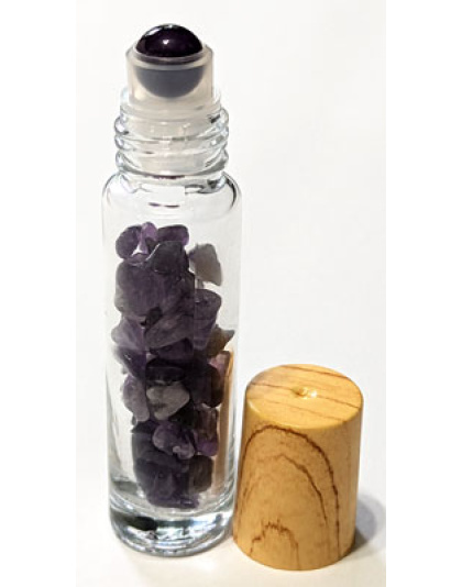 Amethyst in roller bottle 10ml
