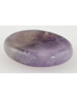 Amethyst worry stone