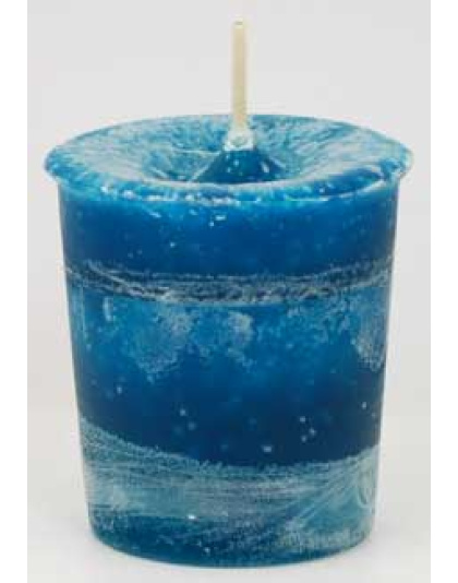 Angel's Influence Herbal votive - teal