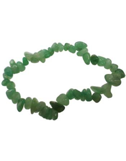 Aventurine, Green chip bracelet
