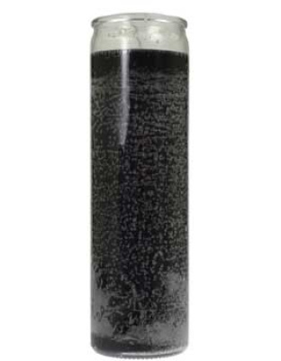 Black 7-day jar candle