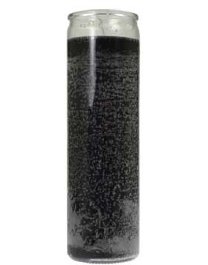 Black 7-day jar candle