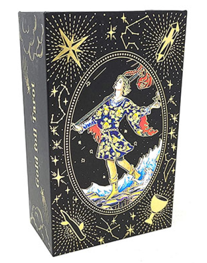 Black Rider-Waite tarot deck