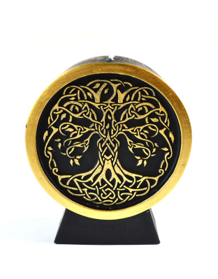 Black Tree of Life candle