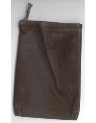 Black Velveteen Bag