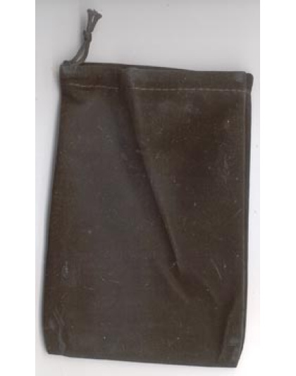 Black Velveteen Bag