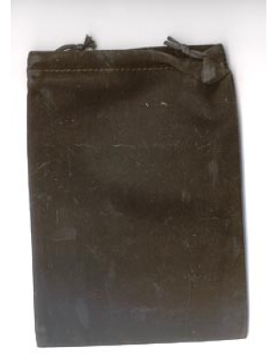 Black Velveteen Bag