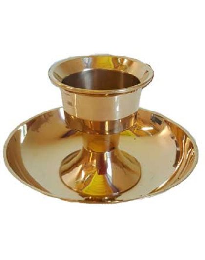 Brass Taper and Pillar candle holder