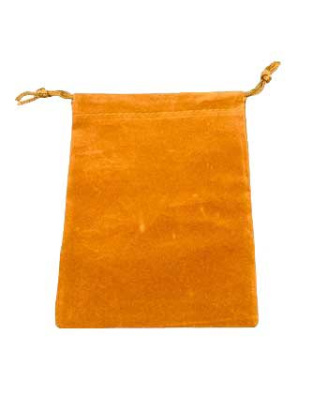 Brown Velveteen Bag
