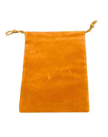 Brown Velveteen Bag