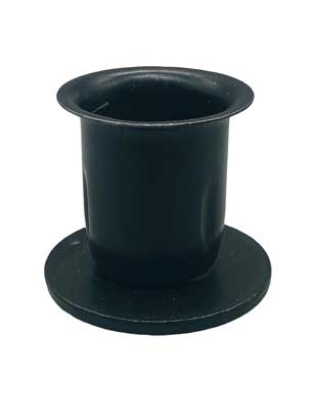 Button taper candle holder