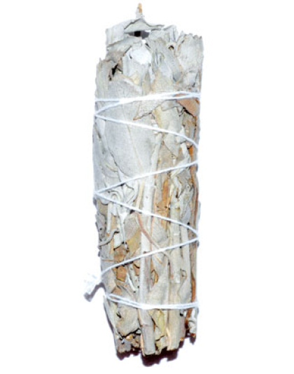 California White Sage smudge stick 3"