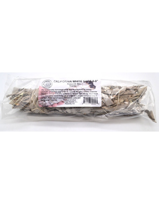 California White Sage smudge stick 8-9"