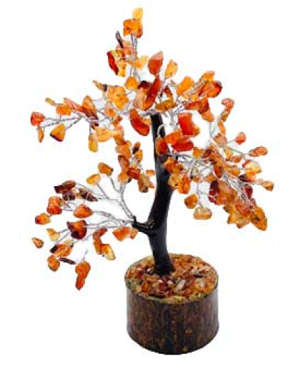Carnelian Gemstone Tree