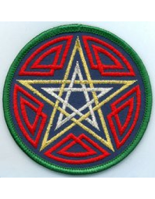 Celtic Pentagram patch 3"