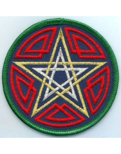 Celtic Pentagram patch 3"