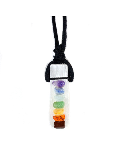 Chakra W/ cord necklace