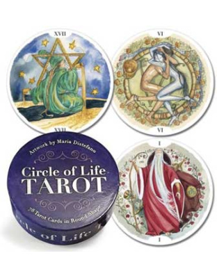 Circle of Life taror (round) by Maria Distefano